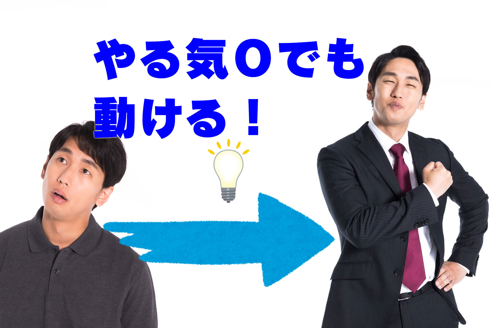 やる気0でも動ける